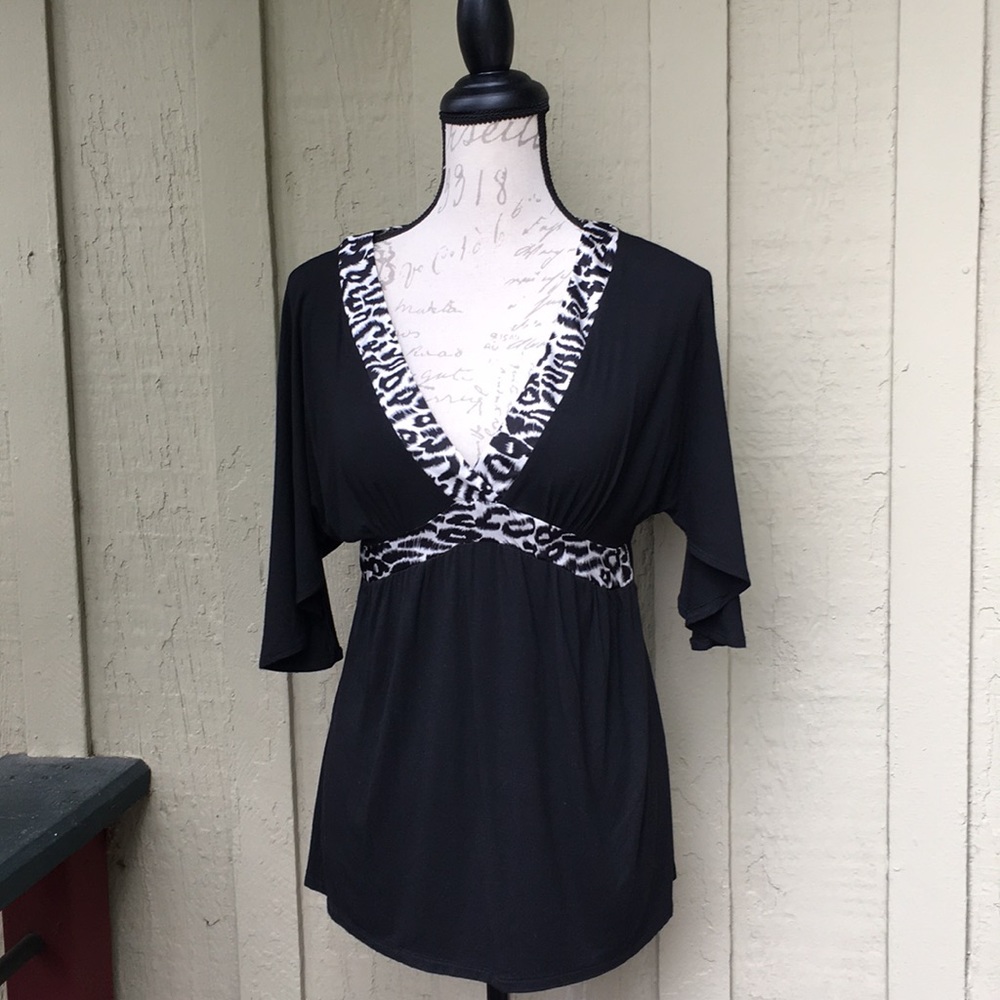 Shine New York Zebra Blouse